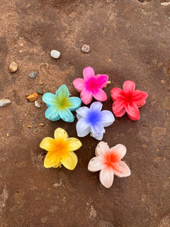 Elsabelle Honolulu Flower Hair Claw Clips