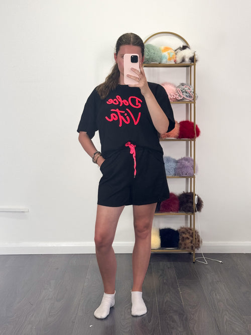 DOLCE VITA T-Shirt & Short Set