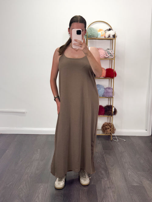 JULY (NEW COLOURS) Cross Back Maxi Floaty Dress