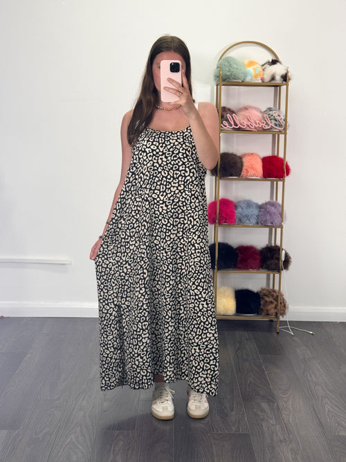 JULY (NEW COLOURS) Cross Back Maxi Floaty Dress