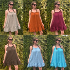 POLLY Cheesecloth Swing Dress