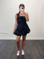 PAISLEY Patterned Bandeau Playsuit