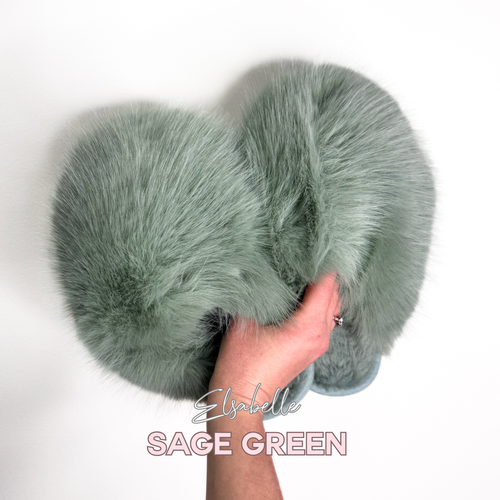 Elsabelle Candy Viral Fluffy XL Slippers