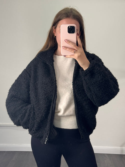 SHONA Full Zip Teddy Fleece