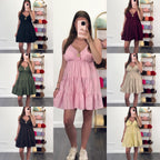 GIGI Sun Brooch Sun Mini Dress