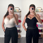 NOVA Padded Moulded Vest Top With Adjustable Straps