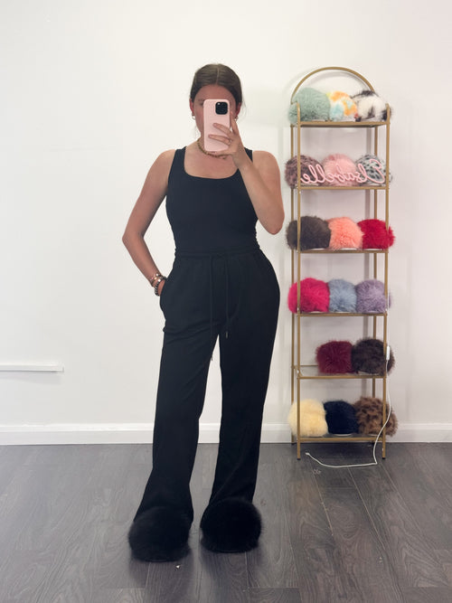 MAPLE Wide Leg Soft Joggers