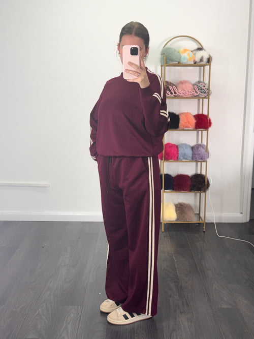 ANNALISE Side Stripe Lounge Set