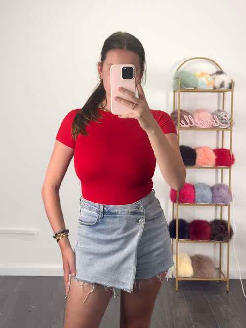 KAYLEY Slinky Double Lined T-Shirt
