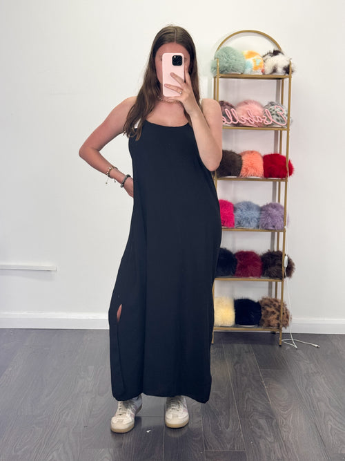 JULY (NEW COLOURS) Cross Back Maxi Floaty Dress