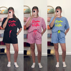 DOLCE VITA T-Shirt & Short Set