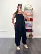 GEMMA (Size 6-18) Ribbed Super Soft Jumpsuit