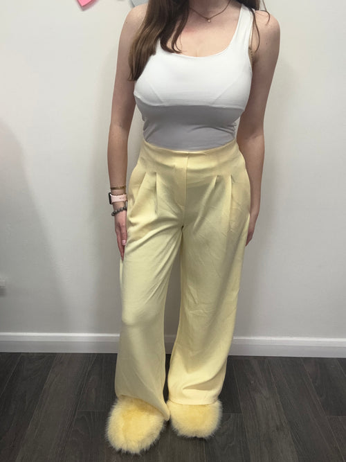 CORPORATE BADDIE Soft Stretch Smart Trousers