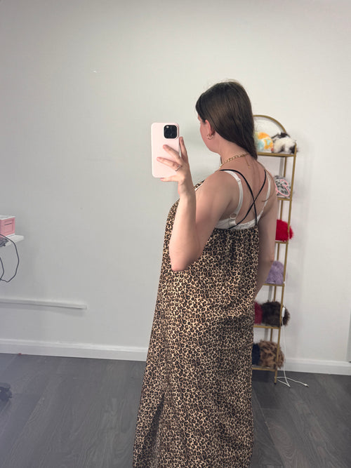 JULY (NEW COLOURS) Cross Back Maxi Floaty Dress