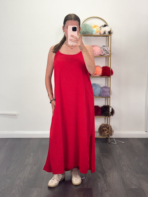 JULY (NEW COLOURS) Cross Back Maxi Floaty Dress