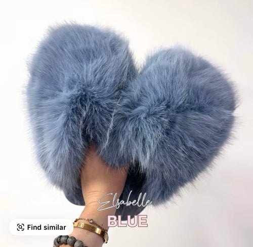 Elsabelle Candy Viral Fluffy XL Slippers