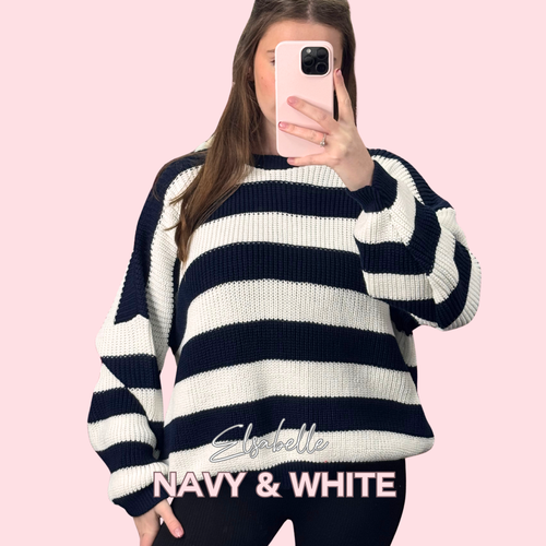 PENELOPE Stripe Knitted Jumper