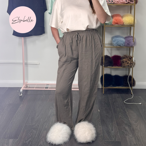 ANNA Cheesecloth Trousers