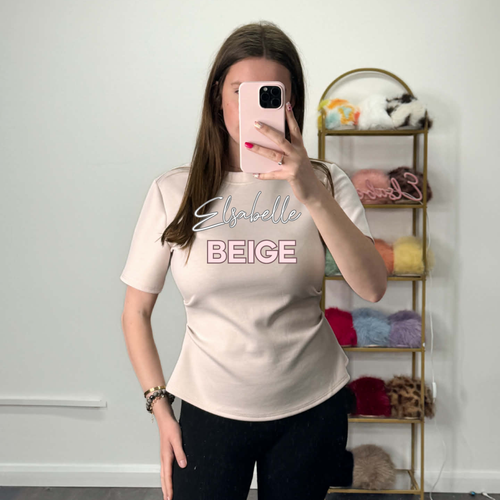 CHLOE Sinch Waist T-Shirt