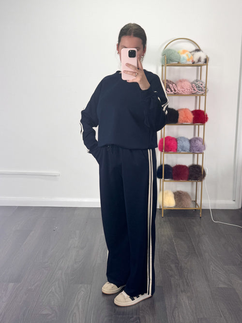 ANNALISE Side Stripe Lounge Set