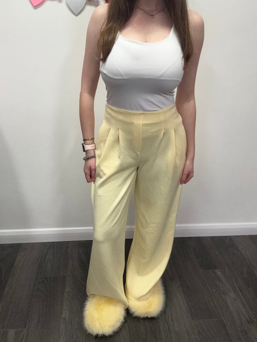 CORPORATE BADDIE Soft Stretch Smart Trousers