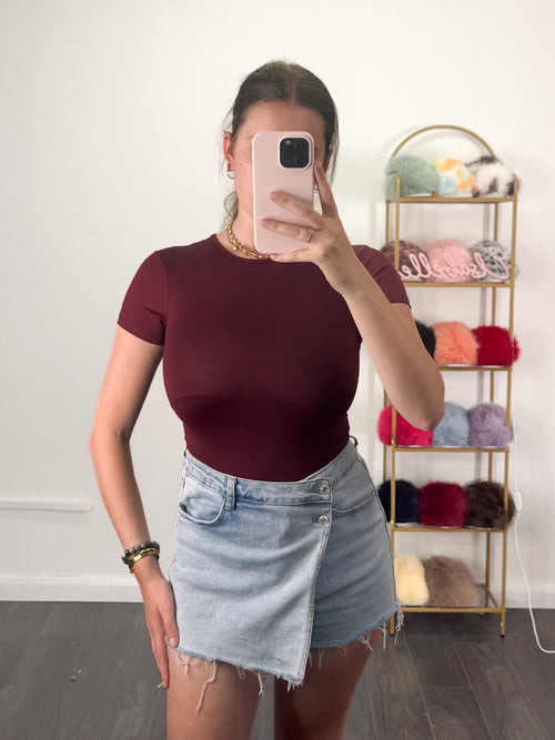 KAYLEY Slinky Double Lined T-Shirt