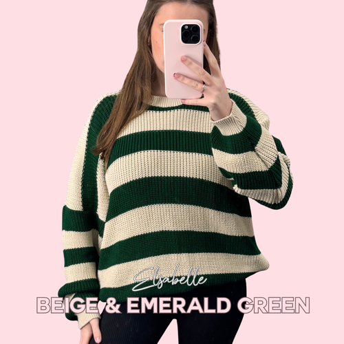 PENELOPE Stripe Knitted Jumper