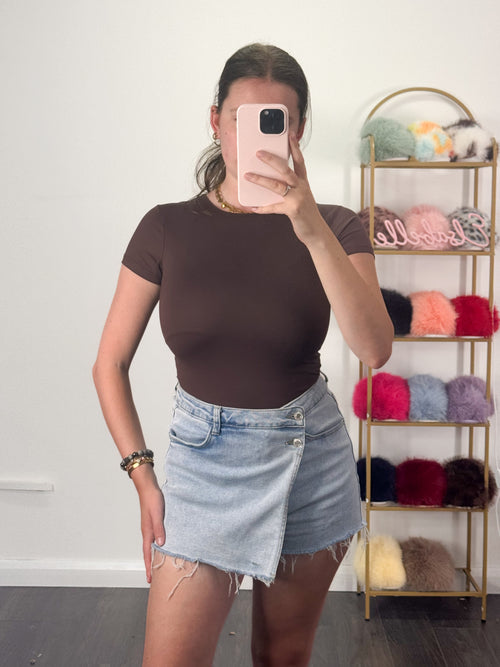 KAYLEY Slinky Double Lined T-Shirt