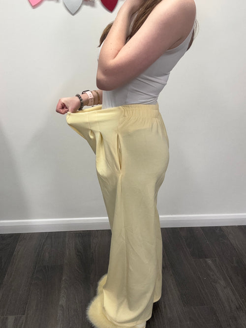 CORPORATE BADDIE Soft Stretch Smart Trousers