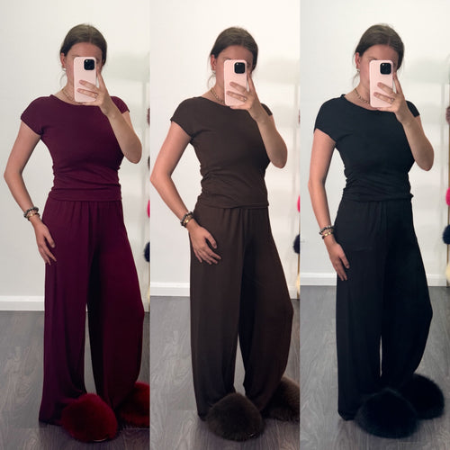 LAURA Super Soft Ruched Lounge Set