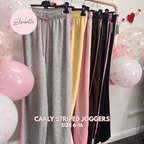 CARLY Striped Leg Joggers