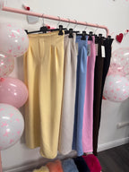 CORPORATE BADDIE Soft Stretch Smart Trousers