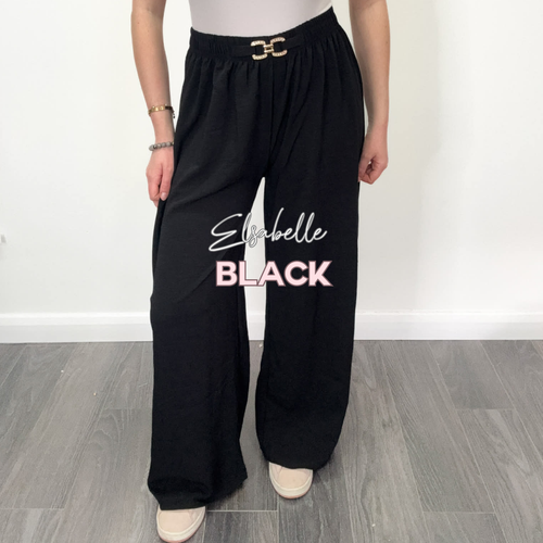 BECKS Diamanté Buckle Trousers