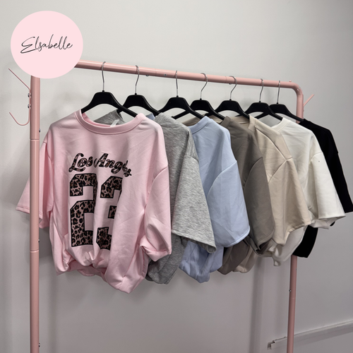 DIVA Leopard Graphic Bubble T-Shirt