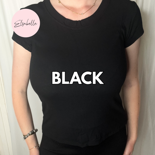 LAYLA Short Sleeve Fleece Lined Super Stretch Top