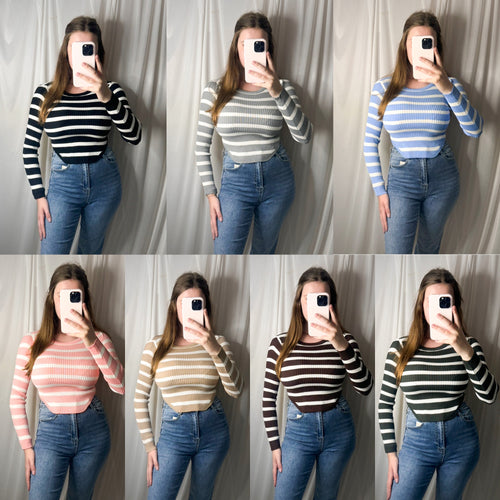 Amy Striped Top