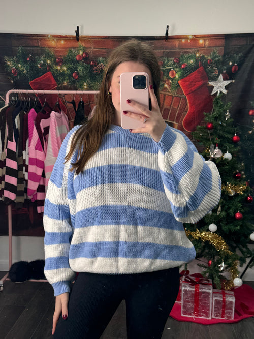 PENELOPE Stripe Knitted Jumper